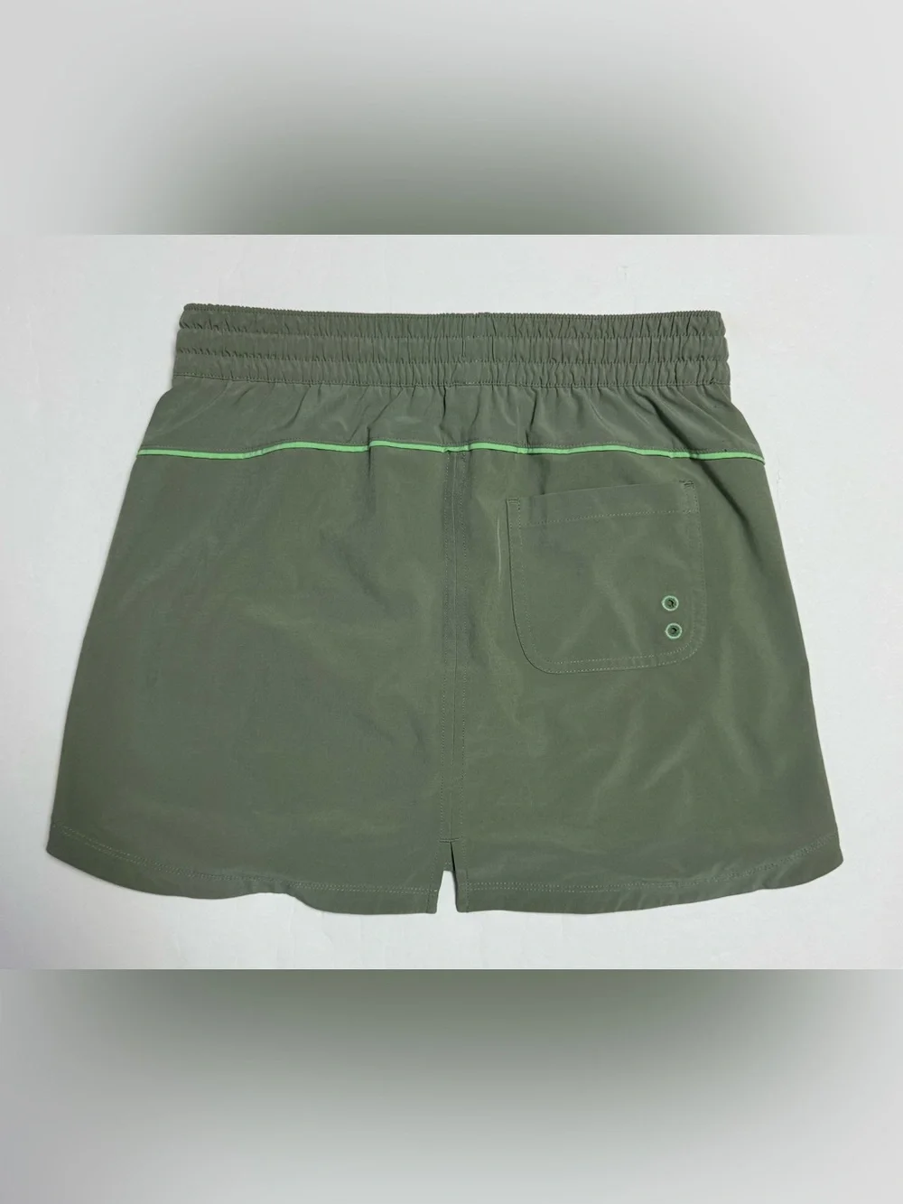 Title Nine Bidwell Olive Green Drawstring Skort women’s size XS